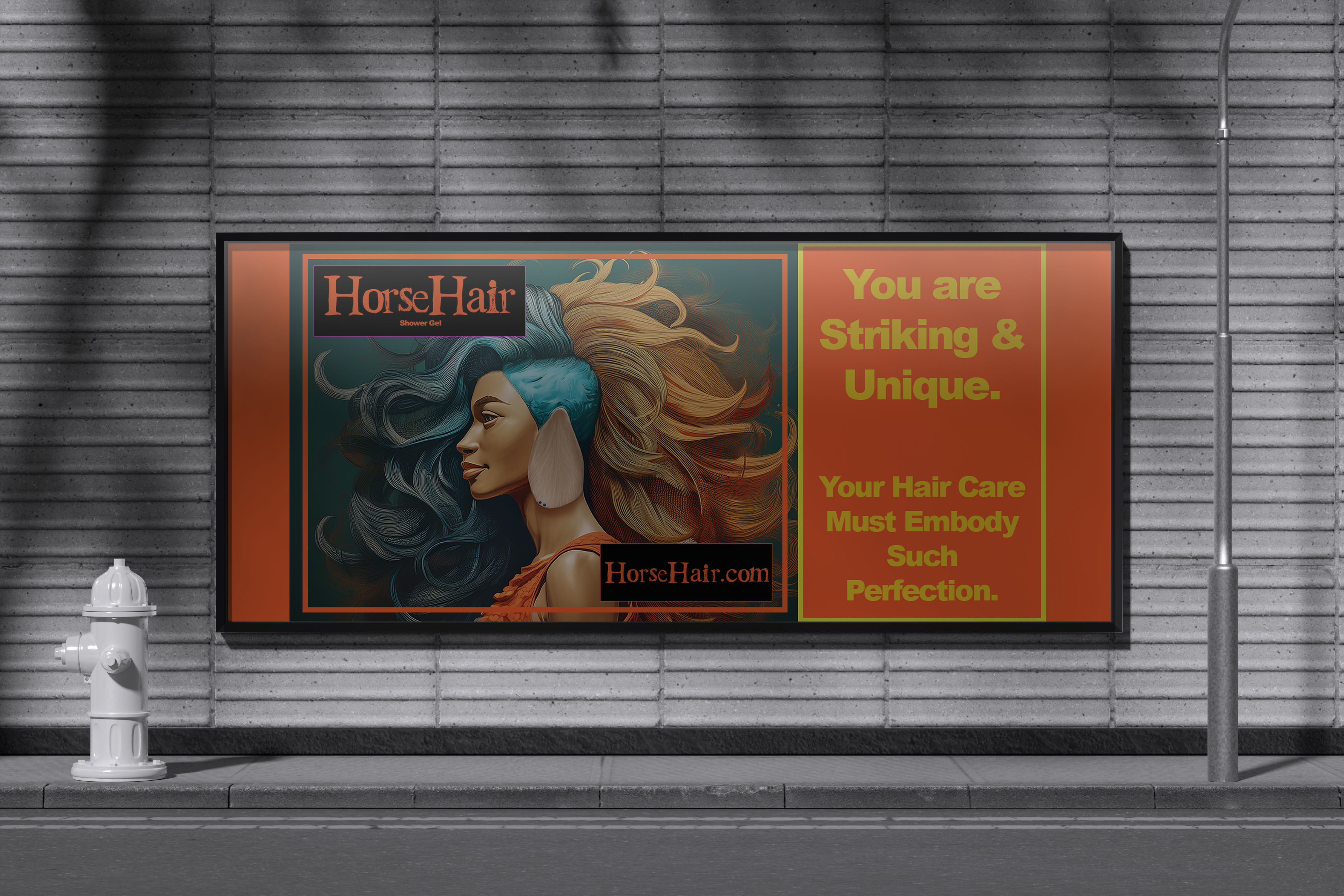 HorseHair Billboard Advertisement