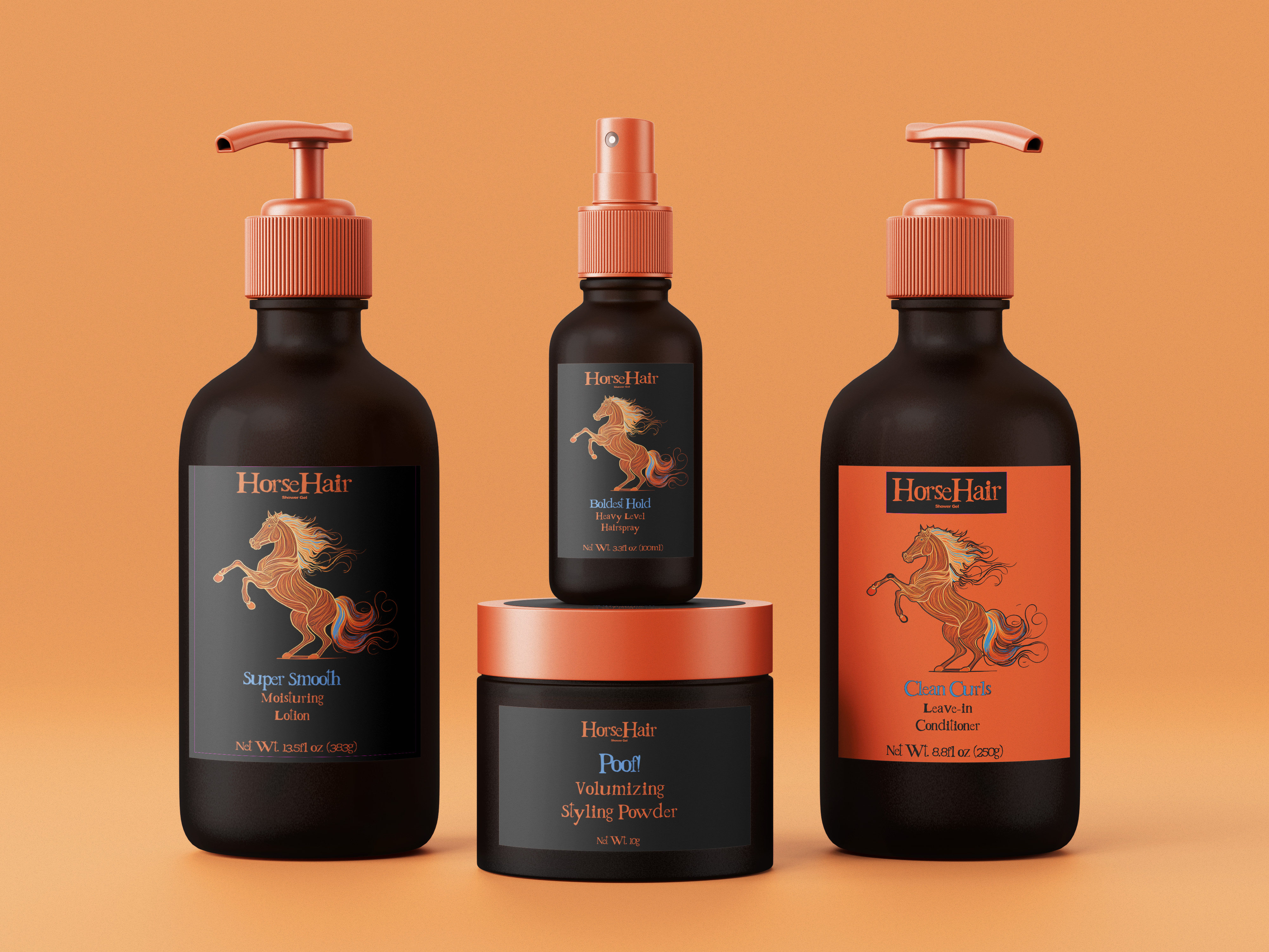 Four Sample HorseHair Products