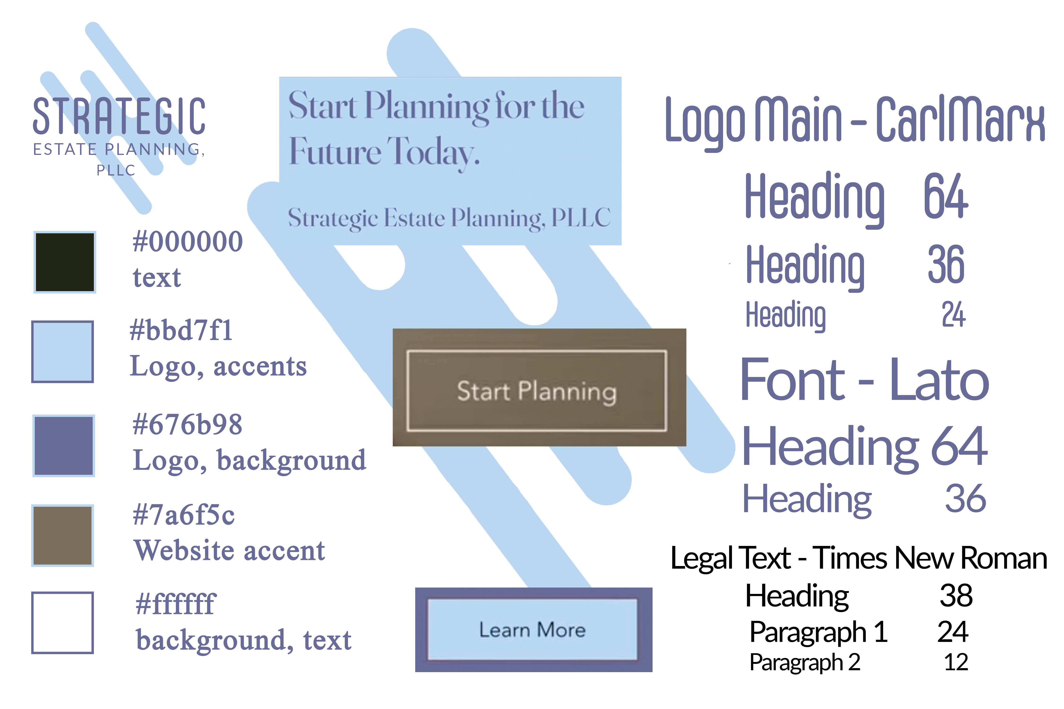 Strategic Estate Planning - Design System