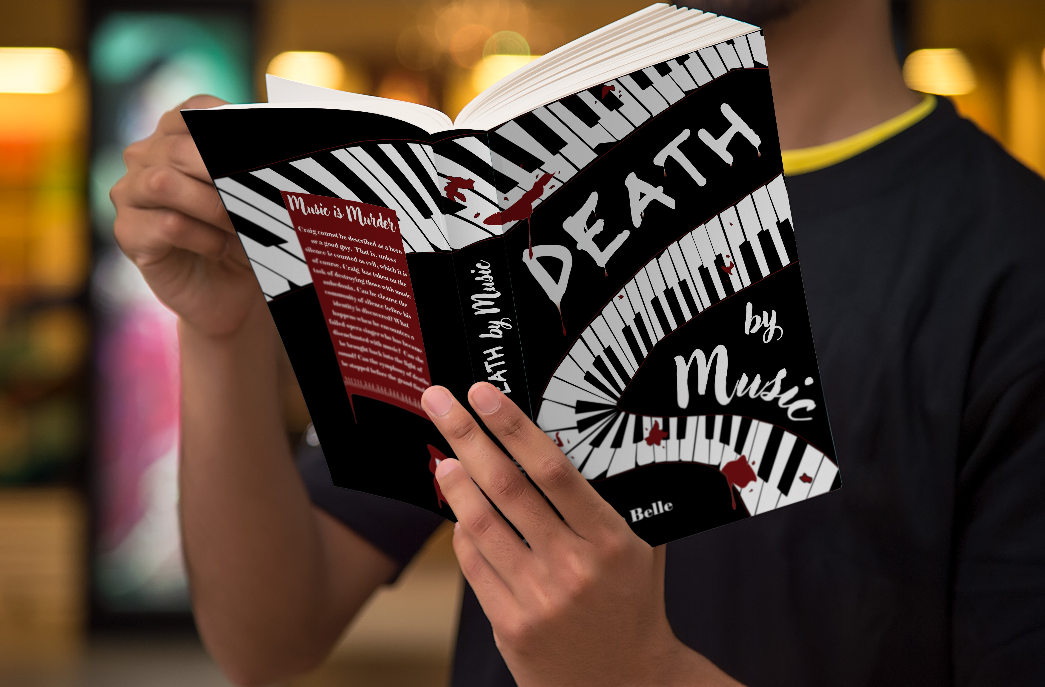 Death By Music - Full Cover Mockup