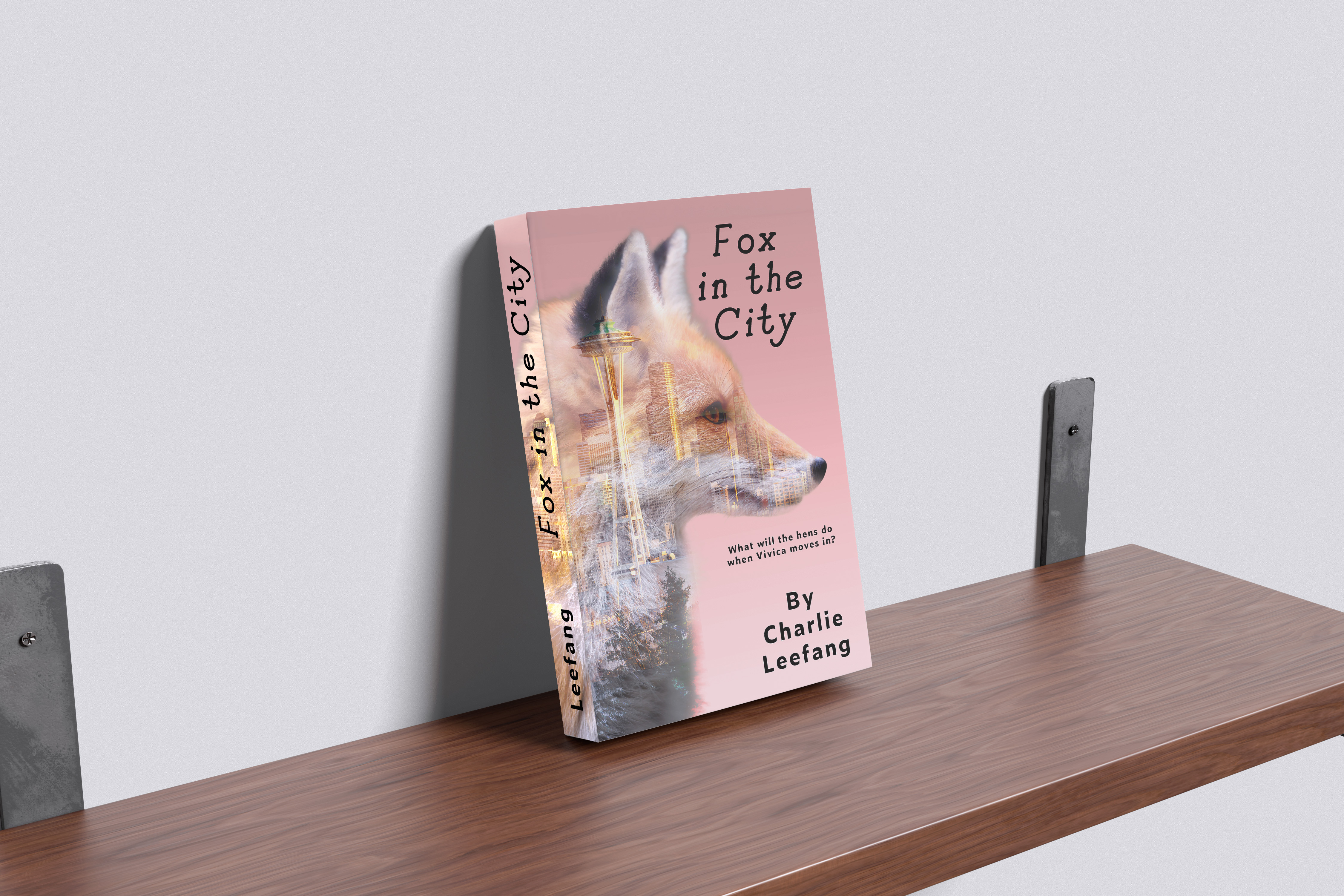 Fox in the City - Full Book Cover Mockup