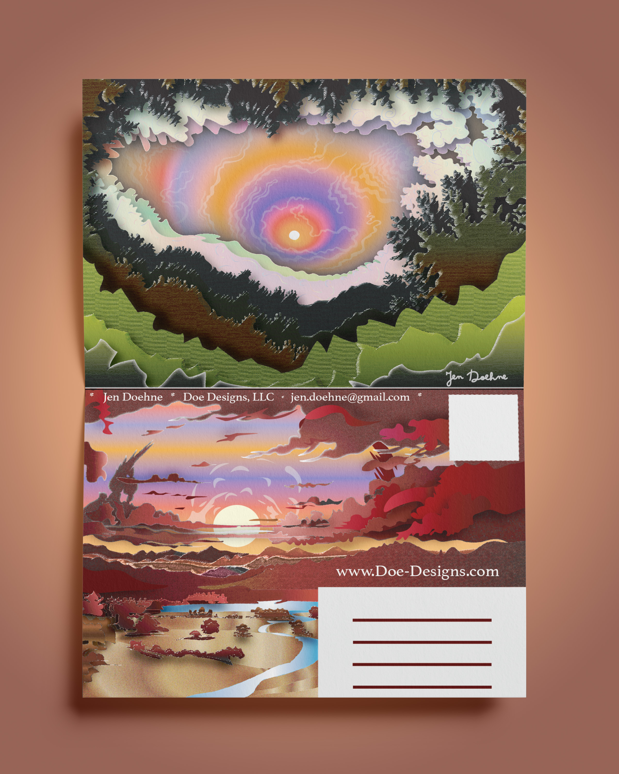 Business Marketing Postcard