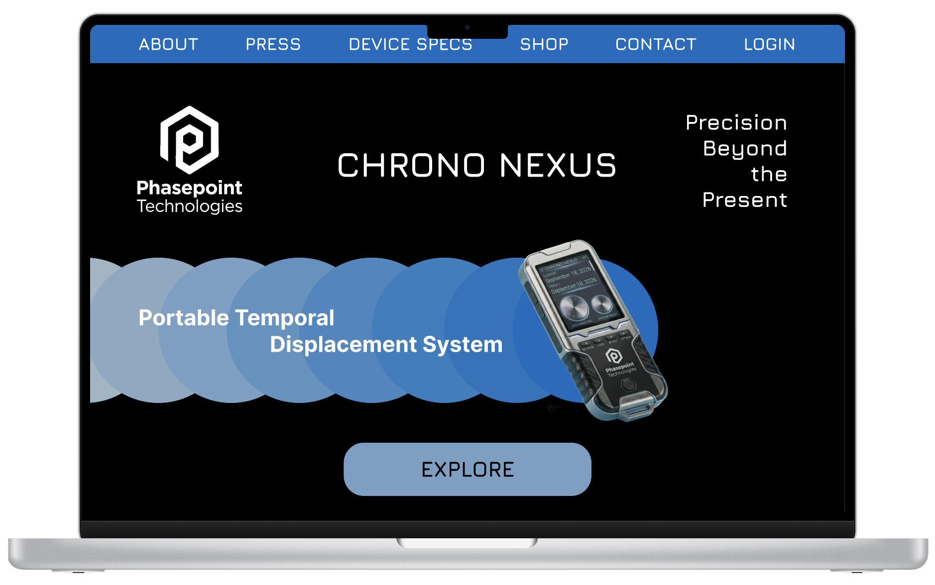 Phasepoint Technologies homepage