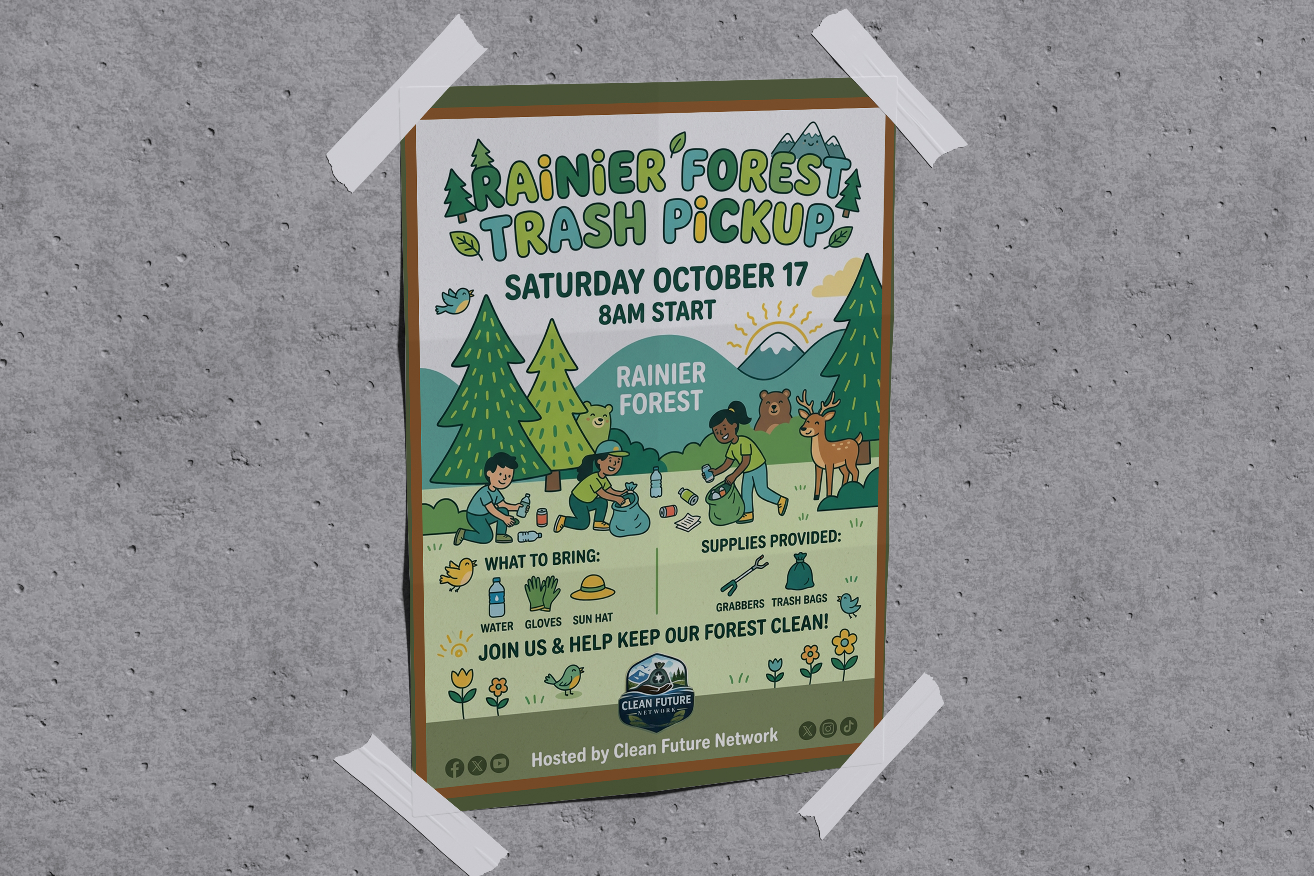 Clean Future Network - Community Event Clean Up